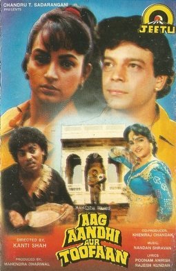 Aag Aandhi Aur Toofan poster