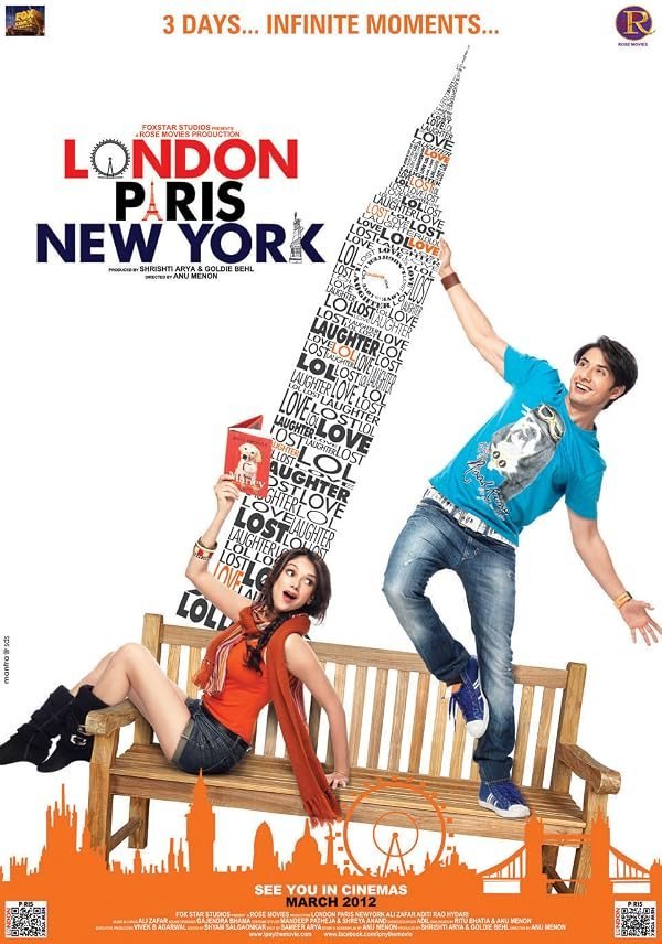 London, Paris, New York poster