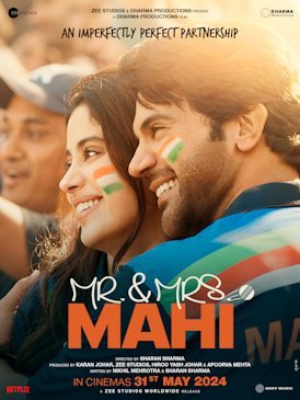Mr. & Mrs. Mahi poster
