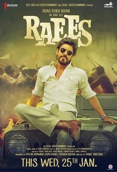 Raees poster