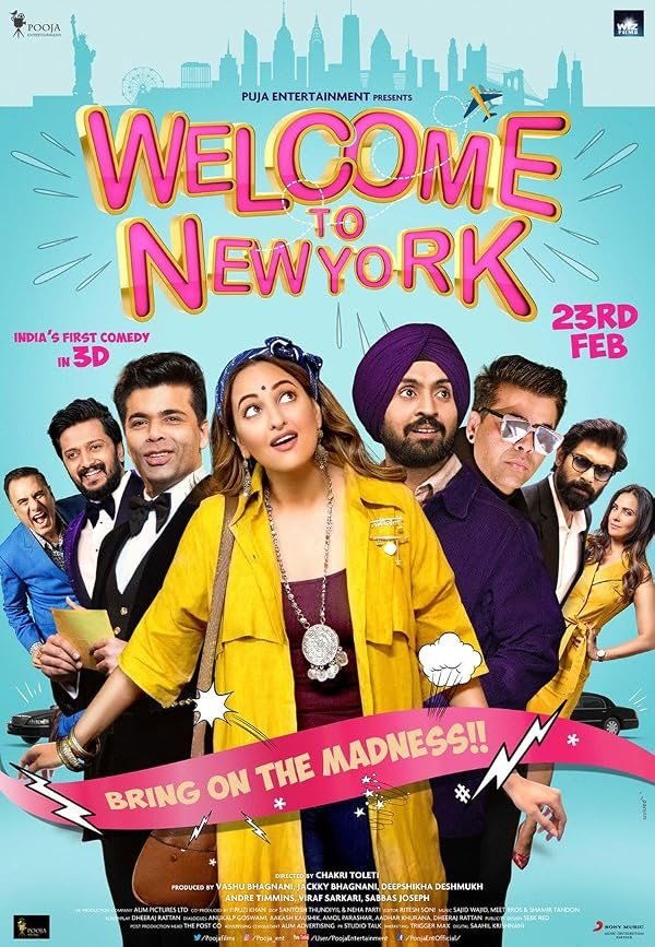 Welcome to New York poster