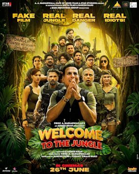Welcome To The Jungle poster